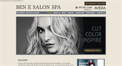 Desktop Screenshot of benesalon.com